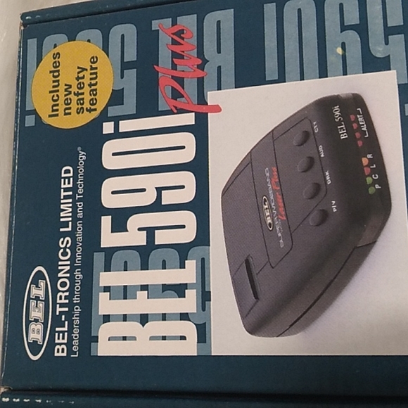 SALE! Used 1X Like New Vintage Bel 590i Pmus Radar Laser Detector RARE - Picture 2 of 14